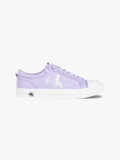 Calvin Klein Cipők HU089083 | Calvin Klein Reflective Logo Női Sportcipő Lila